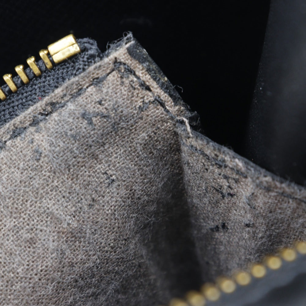 LOUIS VUITTON Clutch bag M52662 Epi Leather black business bag Montaigne 23