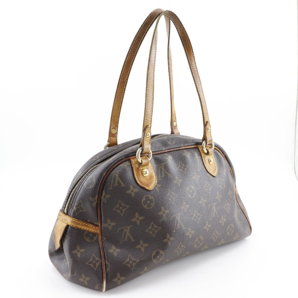 LOUIS VUITTON Shoulder Bag M95565 Monogram canvas Brown Montorgueil PM