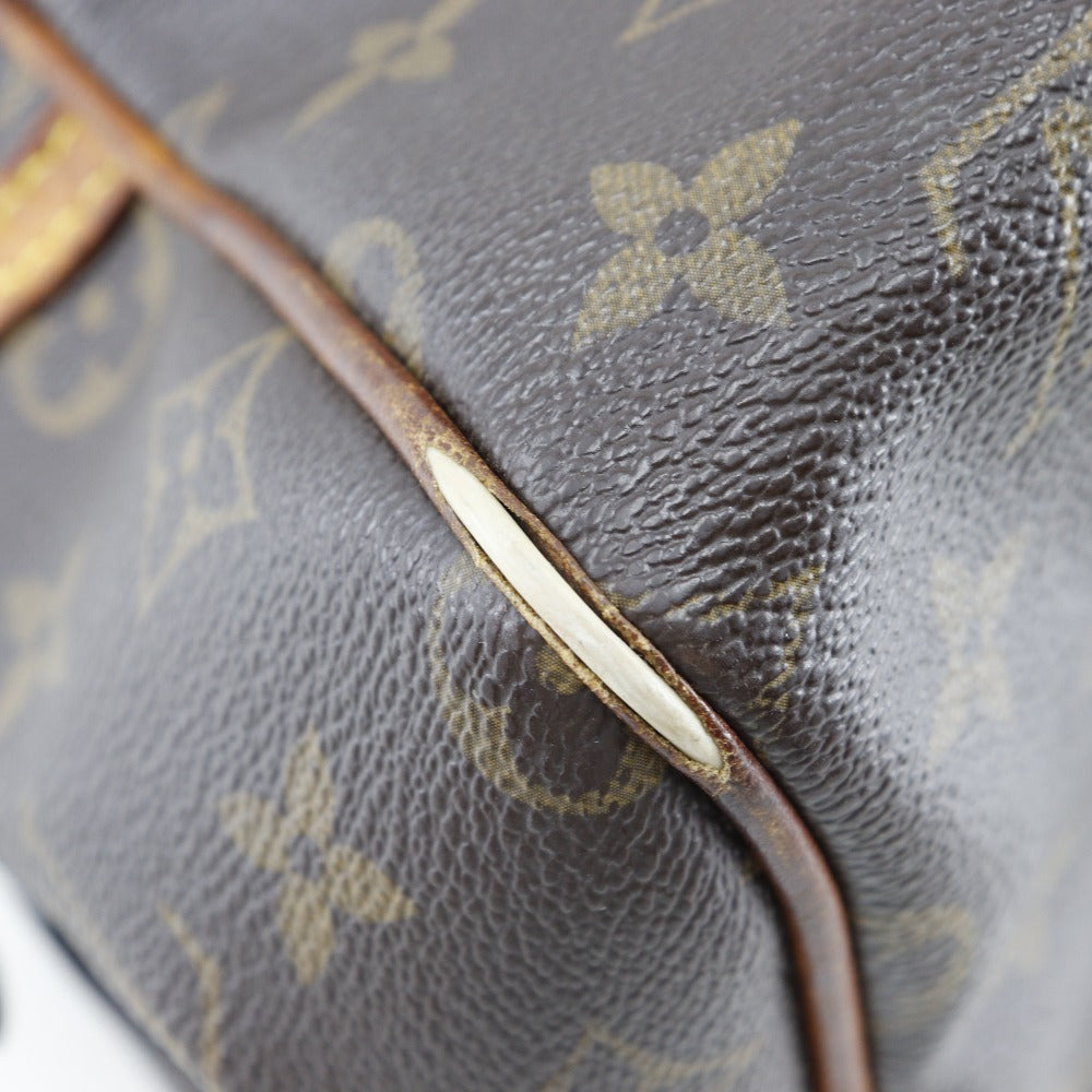 LOUIS VUITTON Shoulder Bag M95565 Monogram canvas Brown Montorgueil PM