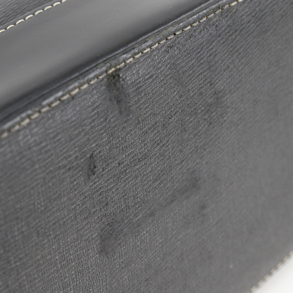 BURBERRY Handbag Calfskin black shadow horse With logo