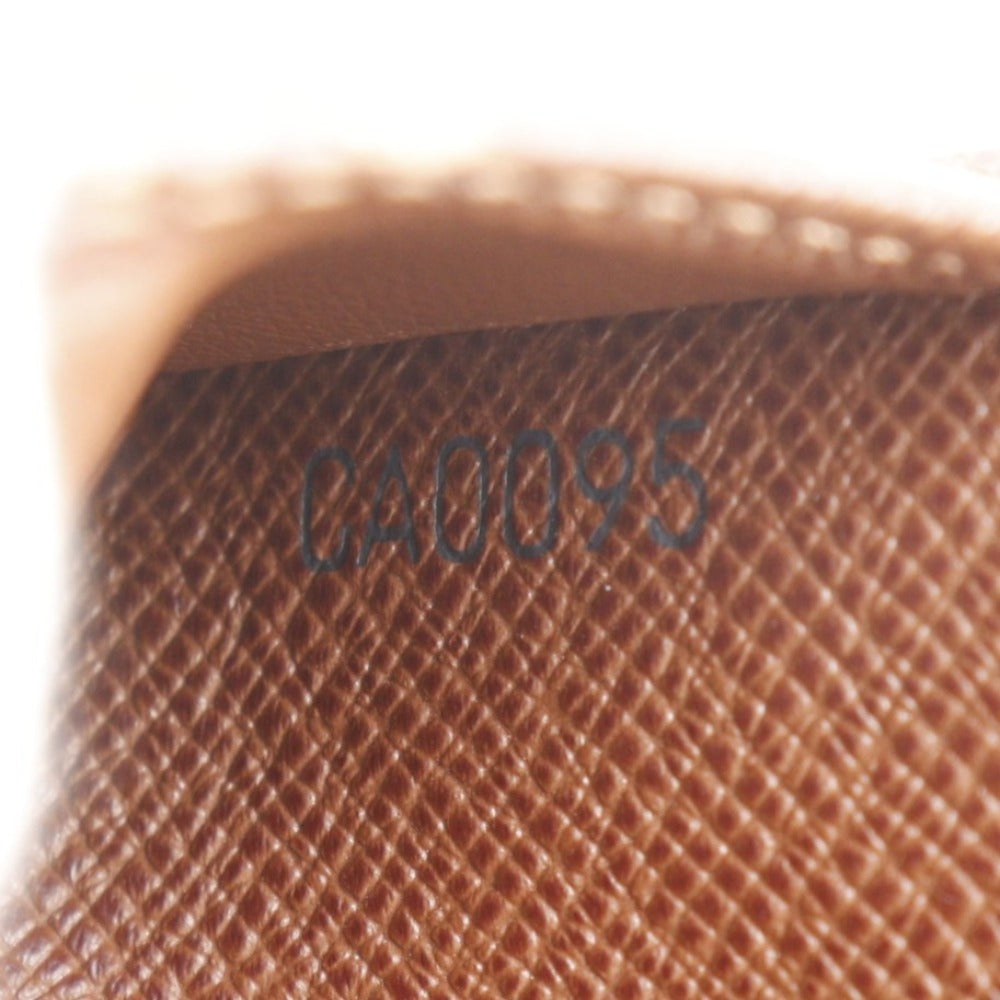 LOUIS VUITTON Bifold Wallet M61667 Monogram canvas Brown Compact zip