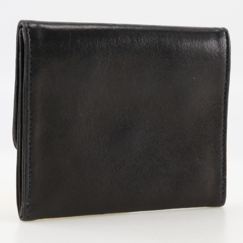 CHANEL Coin case lambskin black vintage COCO Mark
