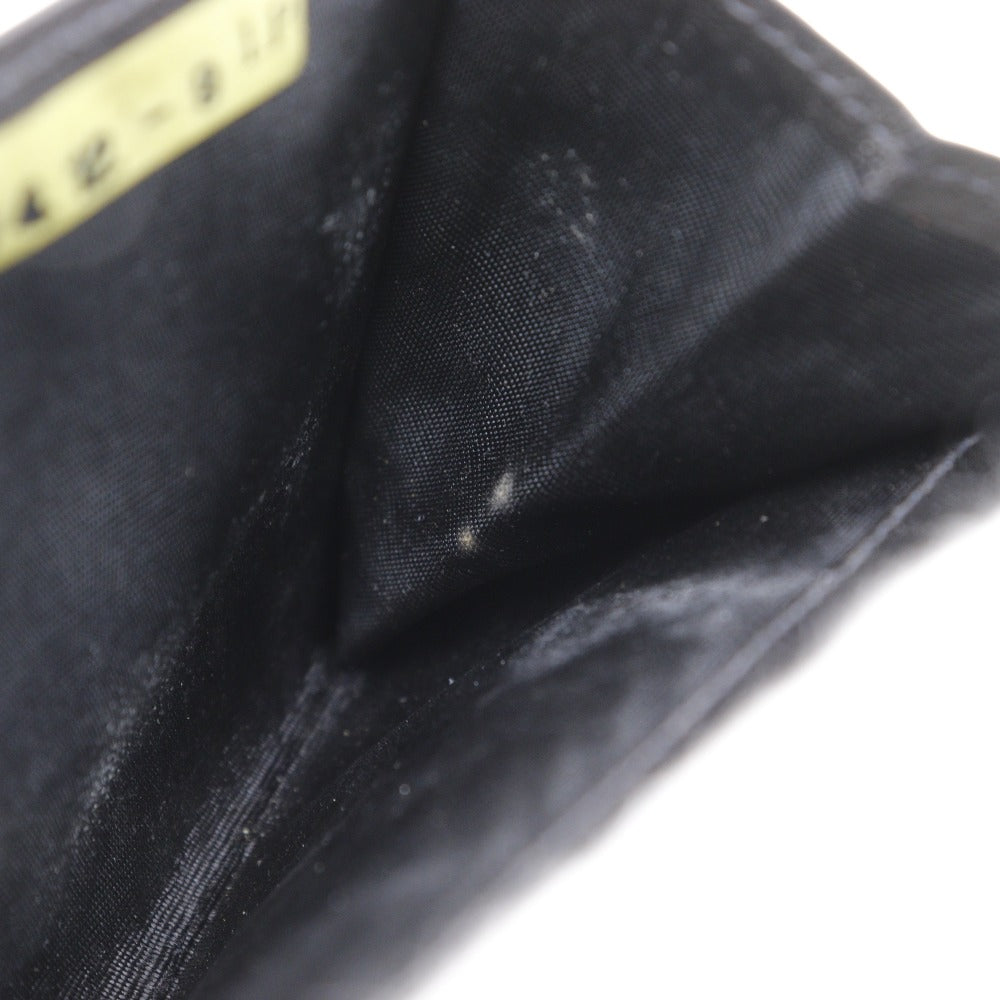 CHANEL Coin case lambskin black vintage COCO Mark