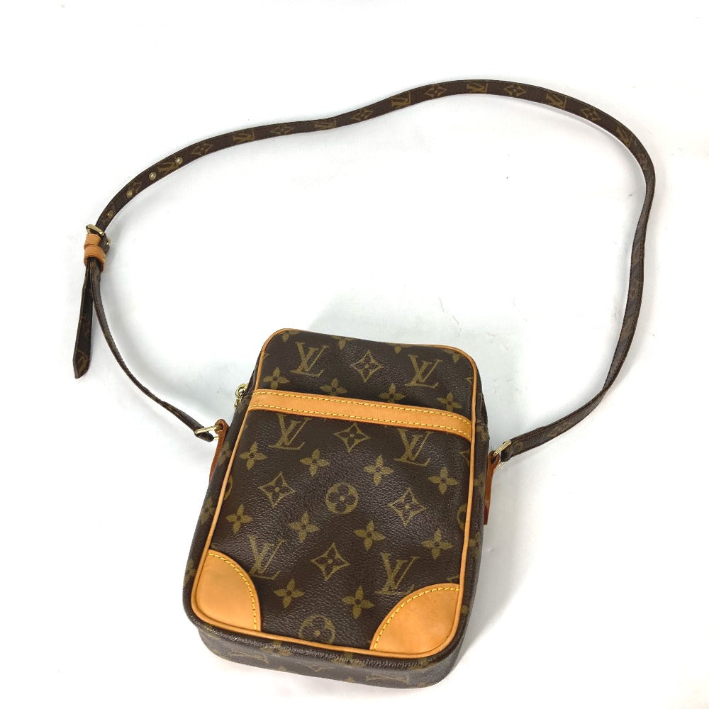 LOUIS VUITTON Shoulder Bag M45266 Monogram canvas Brown Monogram Danube Women Used Authentic