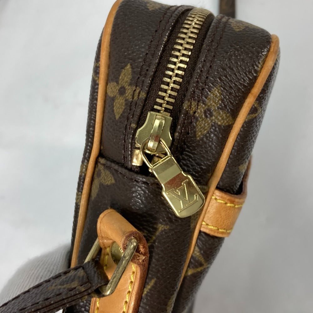 LOUIS VUITTON Shoulder Bag M45266 Monogram canvas Brown Monogram Danube Women Used Authentic