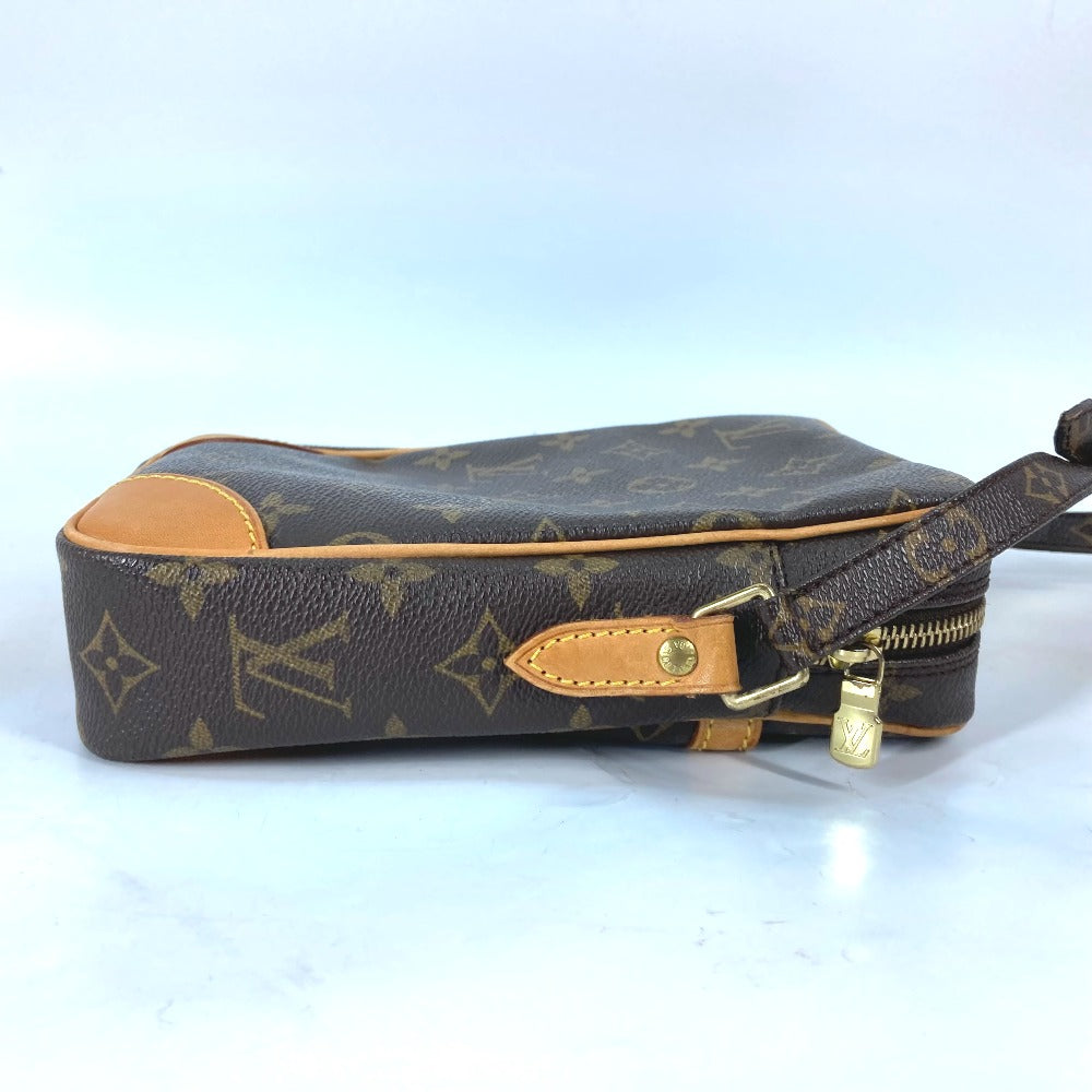 LOUIS VUITTON Shoulder Bag M45266 Monogram canvas Brown Monogram Danube Women Used Authentic