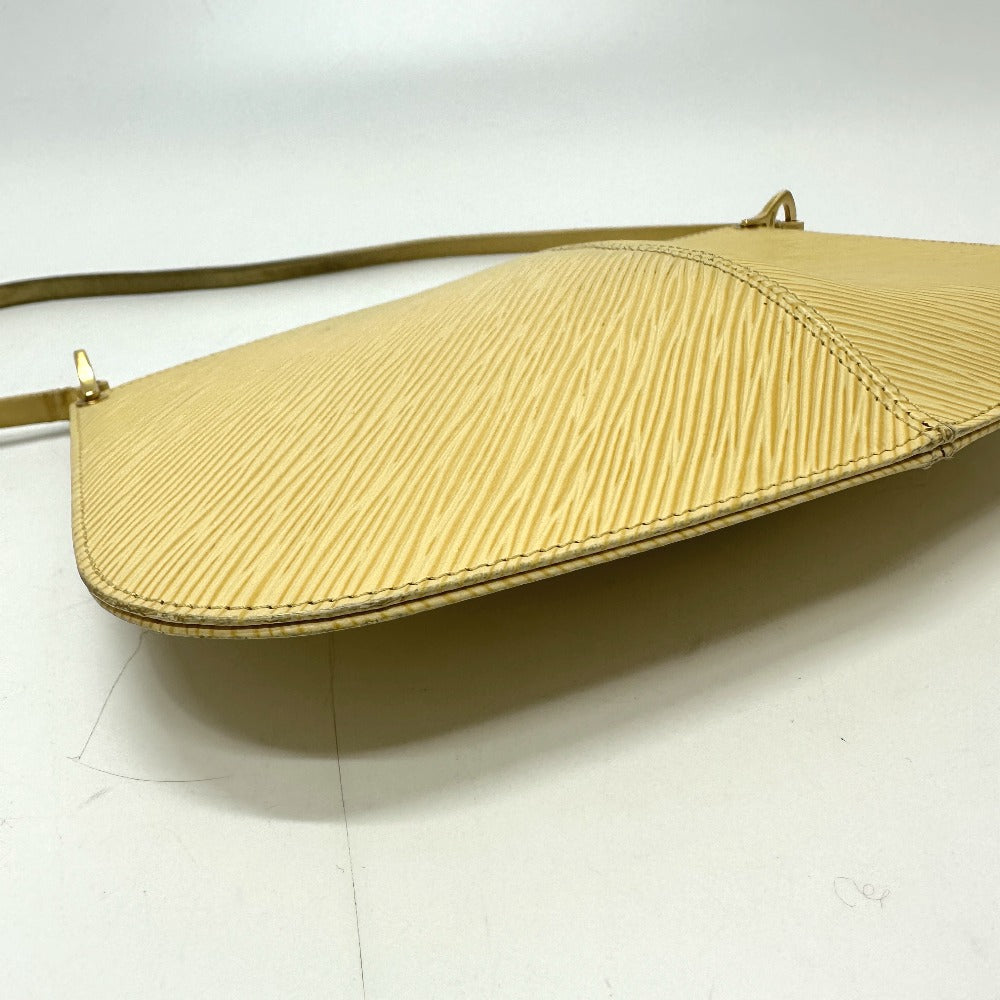 LOUIS VUITTON Shoulder Bag M5262A Epi Leather beige Epi Pochette de Mirune Women Used Authentic