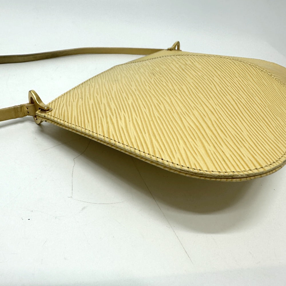 LOUIS VUITTON Shoulder Bag M5262A Epi Leather beige Epi Pochette de Mirune Women Used Authentic