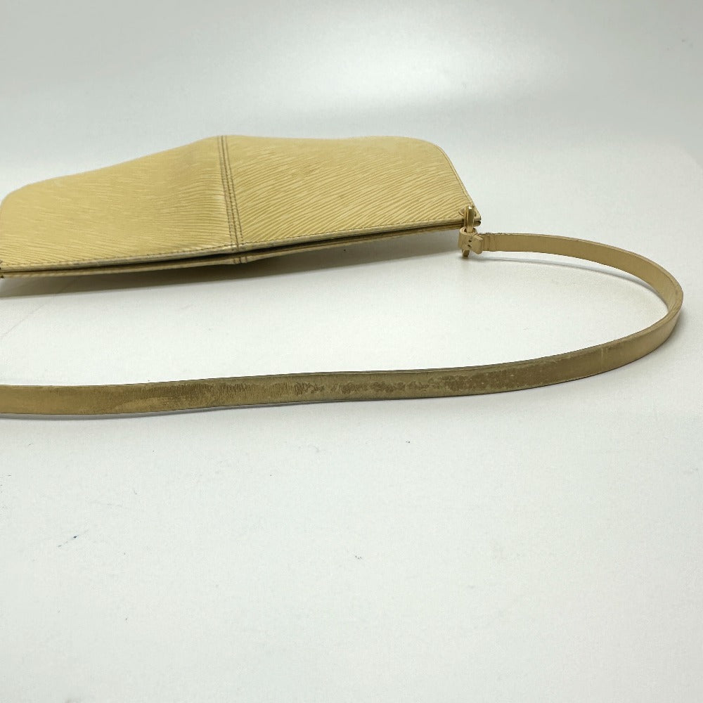 LOUIS VUITTON Shoulder Bag M5262A Epi Leather beige Epi Pochette de Mirune Women Used Authentic