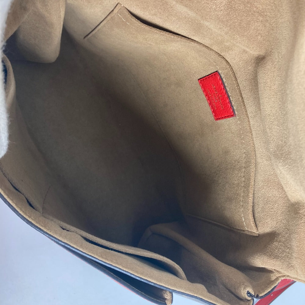 LOUIS VUITTON Handbag M44286 Monogram canvas, leather Red Monogram Marignan Women Used Authentic