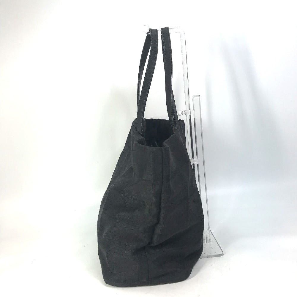 CHANEL Tote Bag A15991 Nylon / leather black CC COCO Mark New Travel Line MM