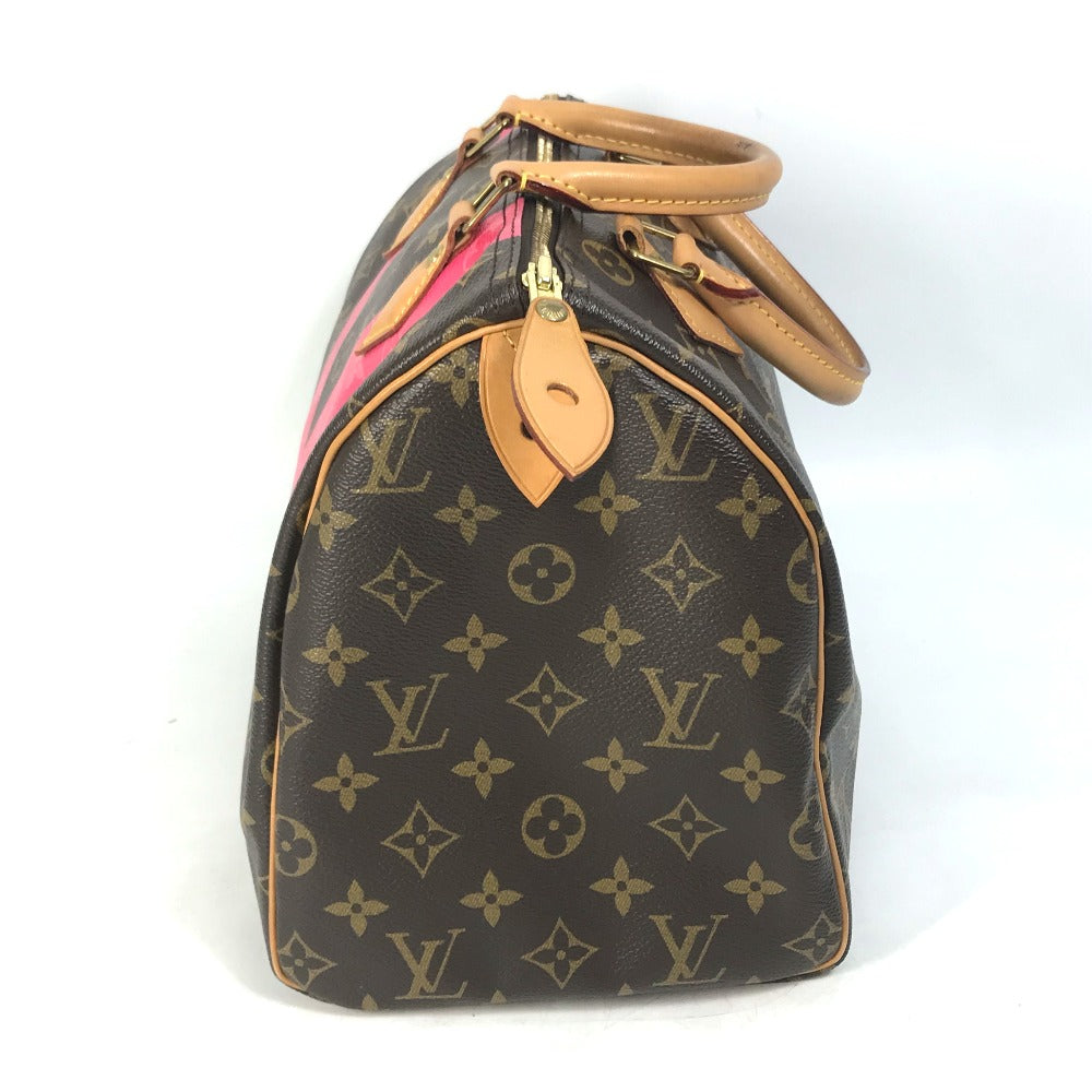LOUIS VUITTON Boston Duffel bag M41533 Monogram canvas Brown Monogram V Speedy 30