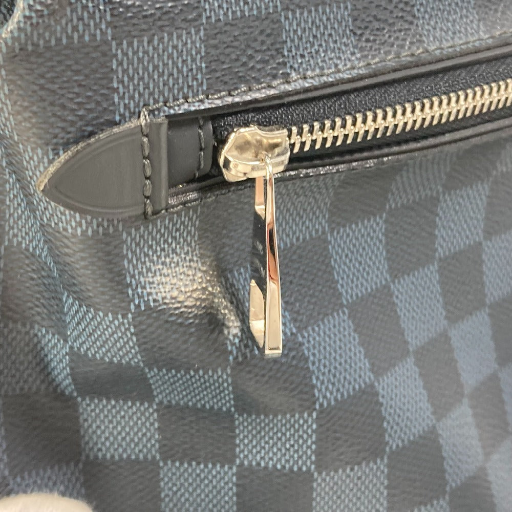 LOUIS VUITTON Shoulder Bag N41348 Damier Cobalt Canvas Navy Damier Cobalt Messenger Greenwich mens Used Authentic