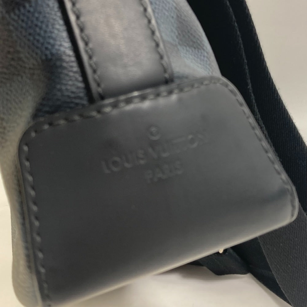 LOUIS VUITTON Shoulder Bag N41348 Damier Cobalt Canvas Navy Damier Cobalt Messenger Greenwich mens Used Authentic