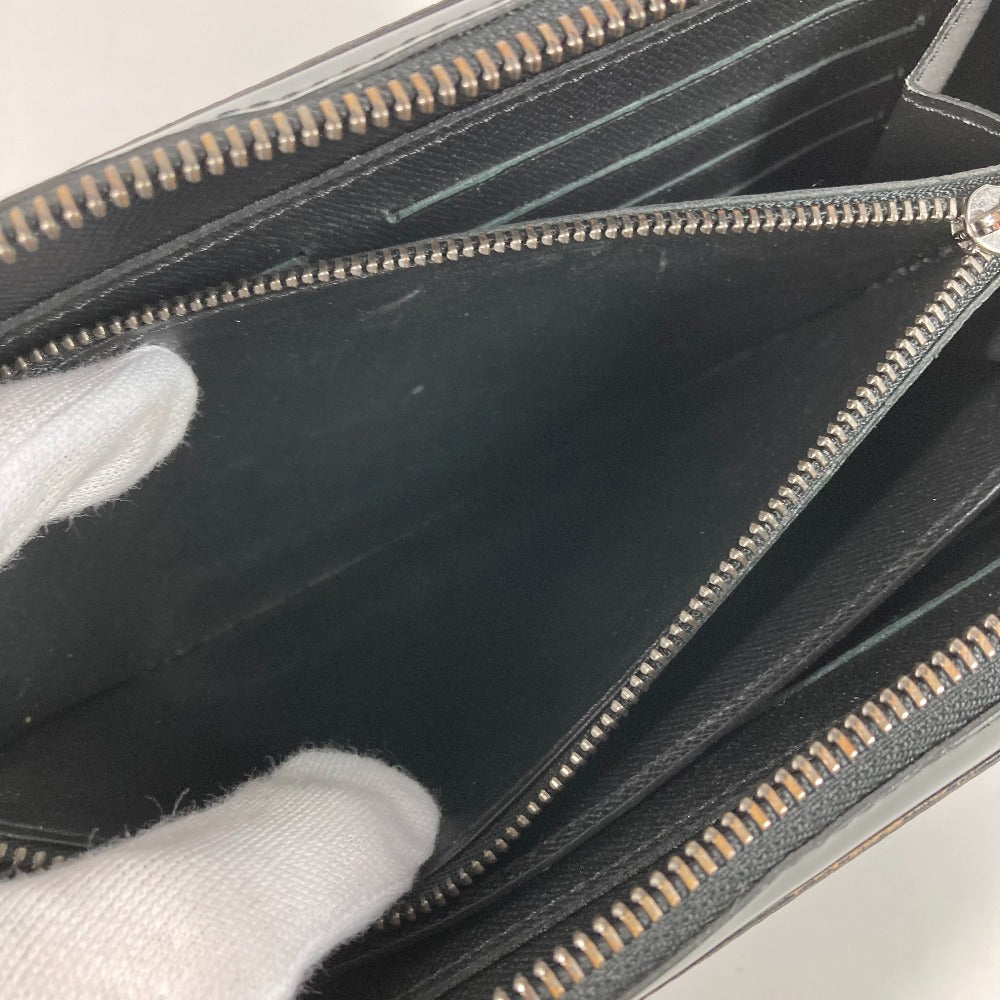 LOUIS VUITTON Long Wallet Purse M61698 Monogram Eclipse Canvas black Monogram Eclipse Zippy XL mens Used Authentic