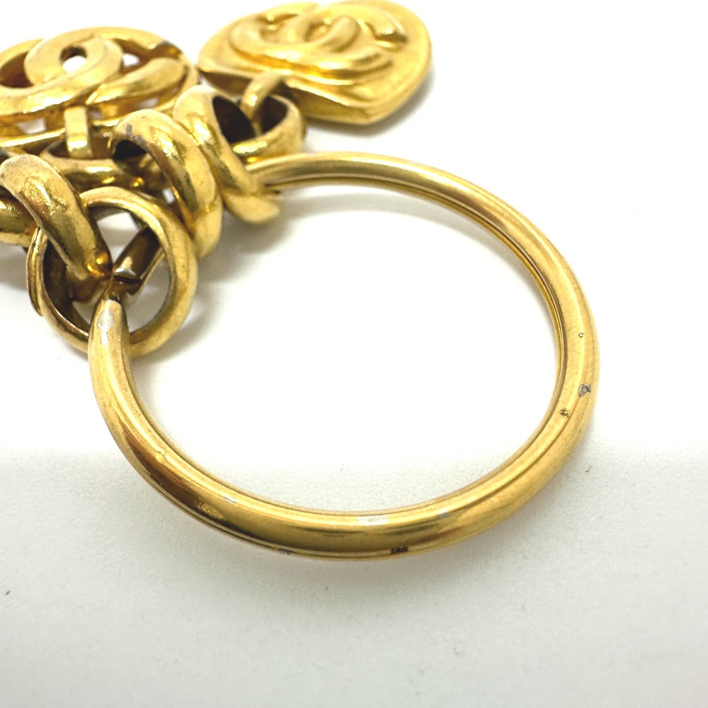 CHANEL charm Gold Plated gold COCO Mark vintage