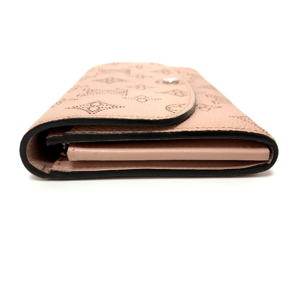 LOUIS VUITTON Long Wallet Purse M60145 Monogram Mahina pink Monogram Mahina Portefeuille Iris