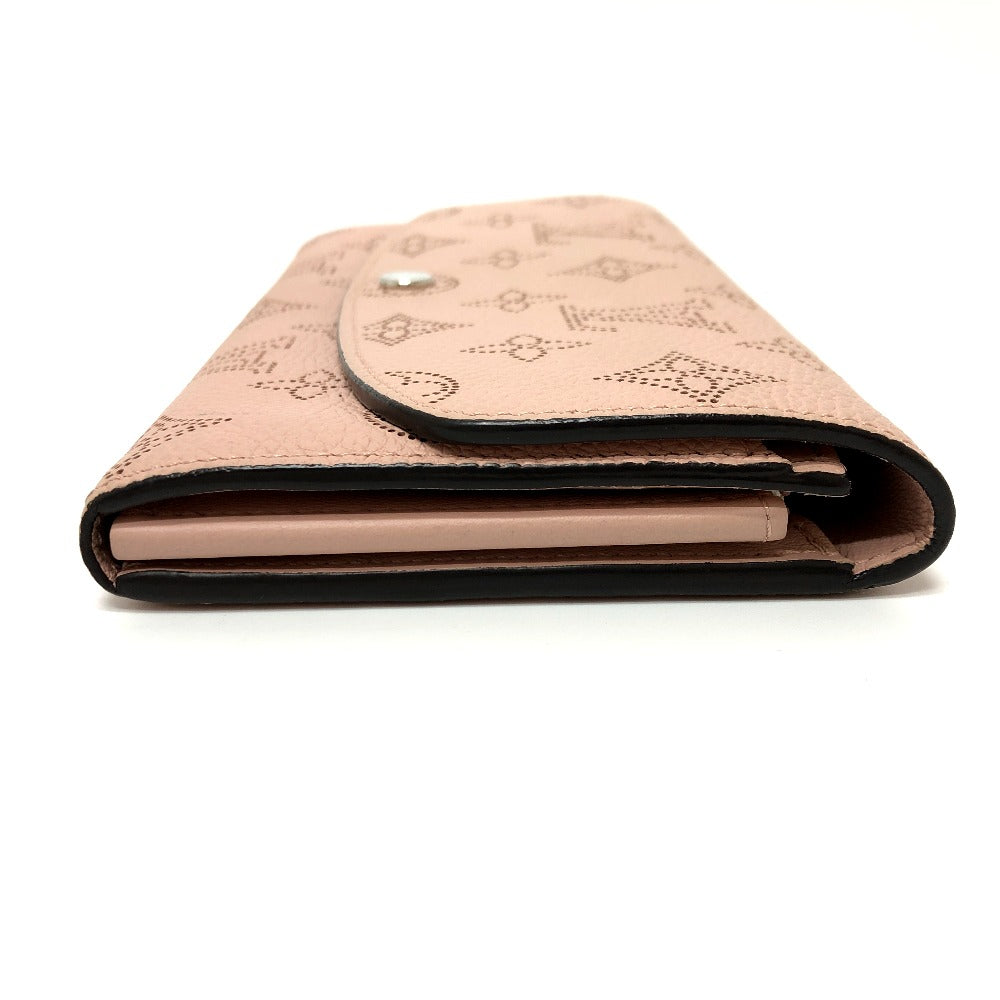 LOUIS VUITTON Long Wallet Purse M60145 Monogram Mahina pink Monogram Mahina Portefeuille Iris