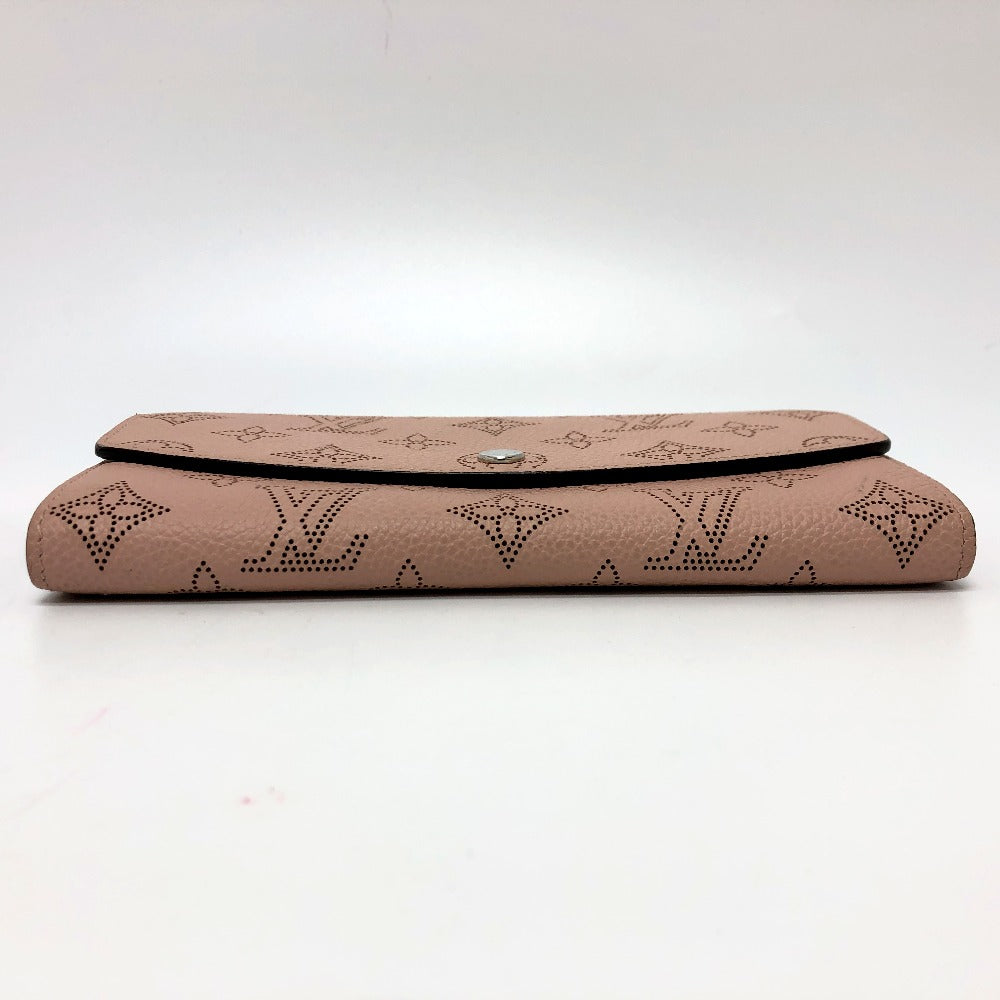 LOUIS VUITTON Long Wallet Purse M60145 Monogram Mahina pink Monogram Mahina Portefeuille Iris