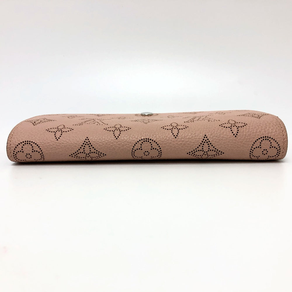 LOUIS VUITTON Long Wallet Purse M60145 Monogram Mahina pink Monogram Mahina Portefeuille Iris