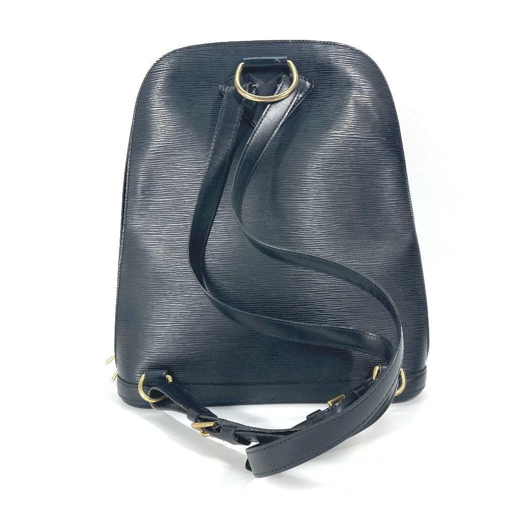 LOUIS VUITTON Backpack M52292 Epi Leather black Epi Coblanc