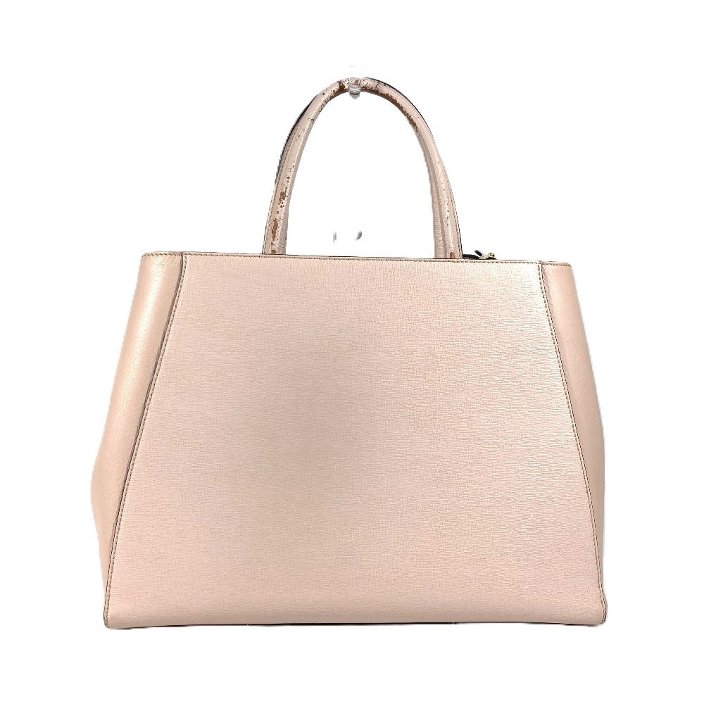 FENDI Shoulder Bag 8BH250 leather beige To joule