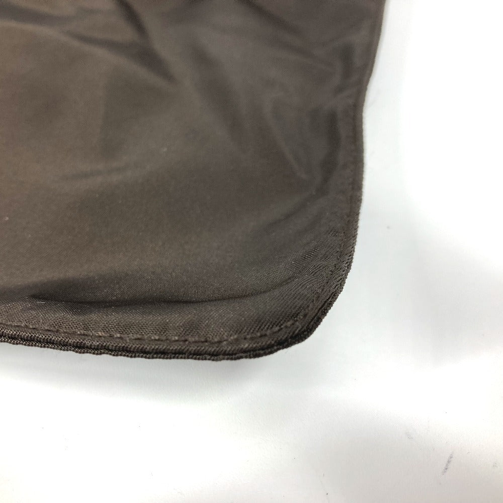 PRADA Shoulder Bag BT7372 Nylon Brown Triangle logo plate