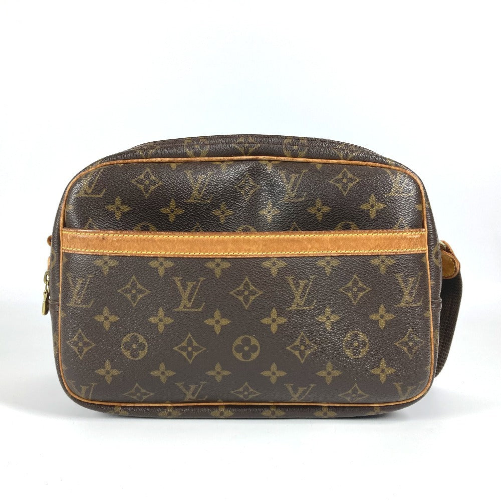 LOUIS VUITTON Shoulder Bag M45254 Monogram canvas Brown Monogram Reporter PM Reporter PM