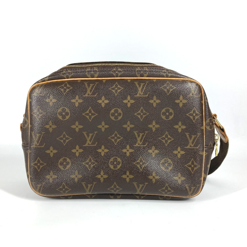 LOUIS VUITTON Shoulder Bag M45254 Monogram canvas Brown Monogram Reporter PM Reporter PM