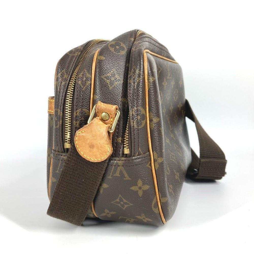 LOUIS VUITTON Shoulder Bag M45254 Monogram canvas Brown Monogram Reporter PM Reporter PM