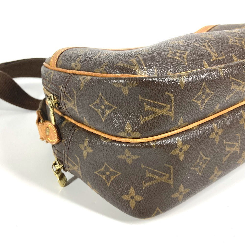 LOUIS VUITTON Shoulder Bag M45254 Monogram canvas Brown Monogram Reporter PM Reporter PM