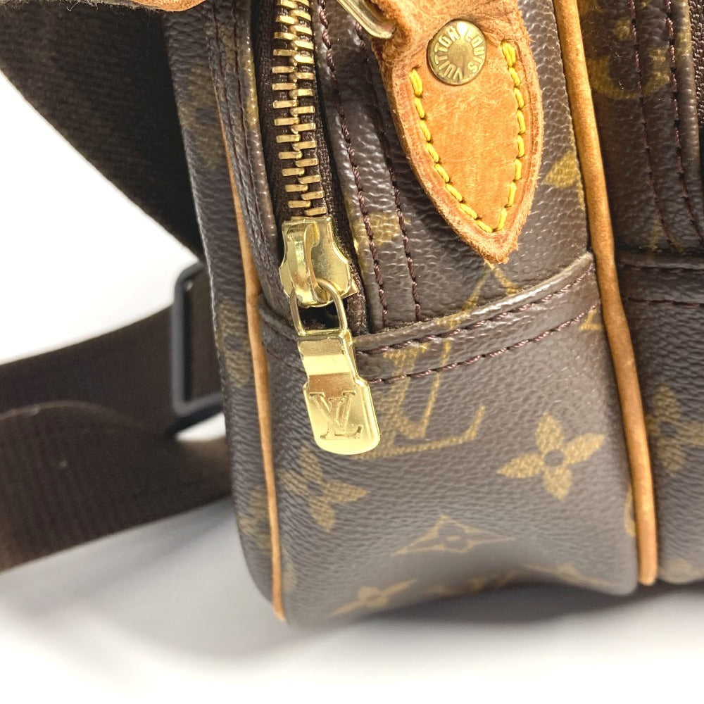 LOUIS VUITTON Shoulder Bag M45254 Monogram canvas Brown Monogram Reporter PM Reporter PM