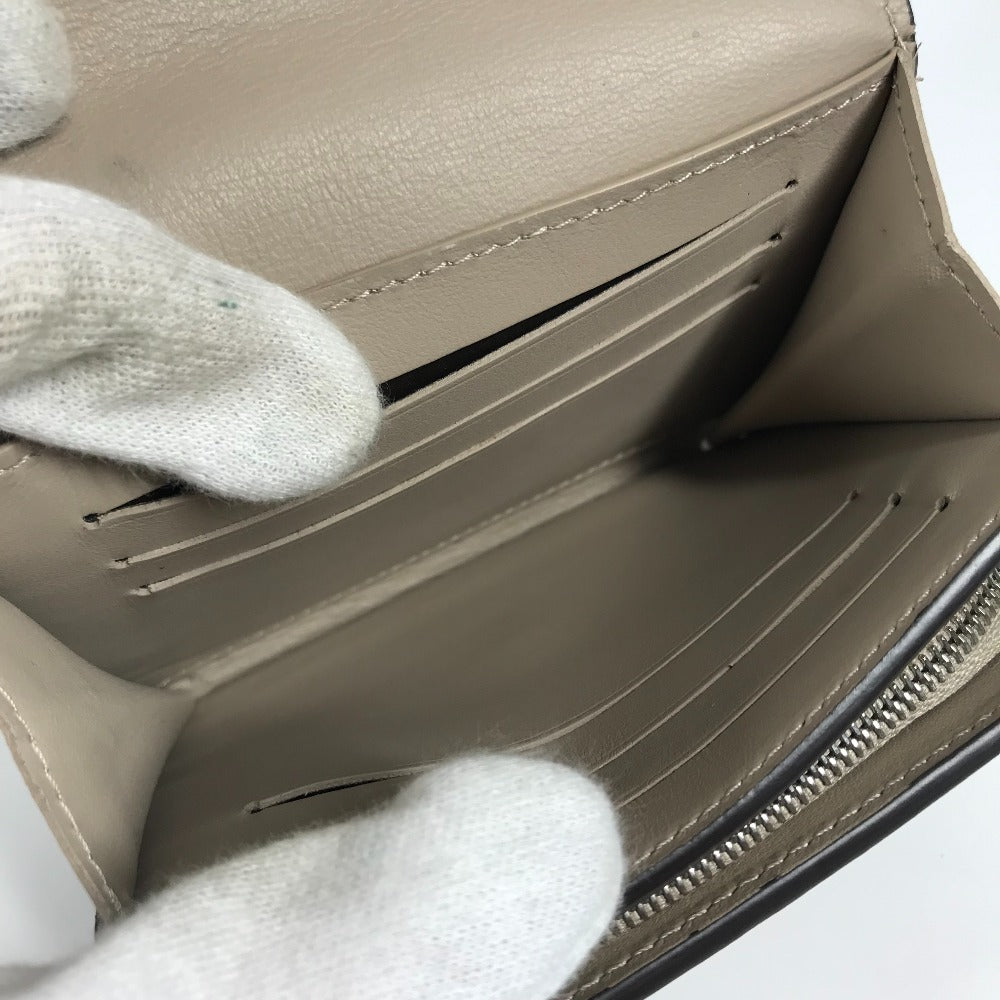 LOUIS VUITTON Folded wallet M62542 monogram mahina leather beige Monogram Mahina Portefeuille Iris Compact