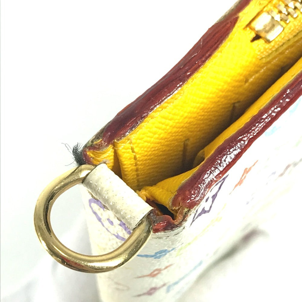 LOUIS VUITTON Long Wallet Purse M93750 Monogram multicolor canvas yellow Monogram multicolor Portefeuille Ansolit