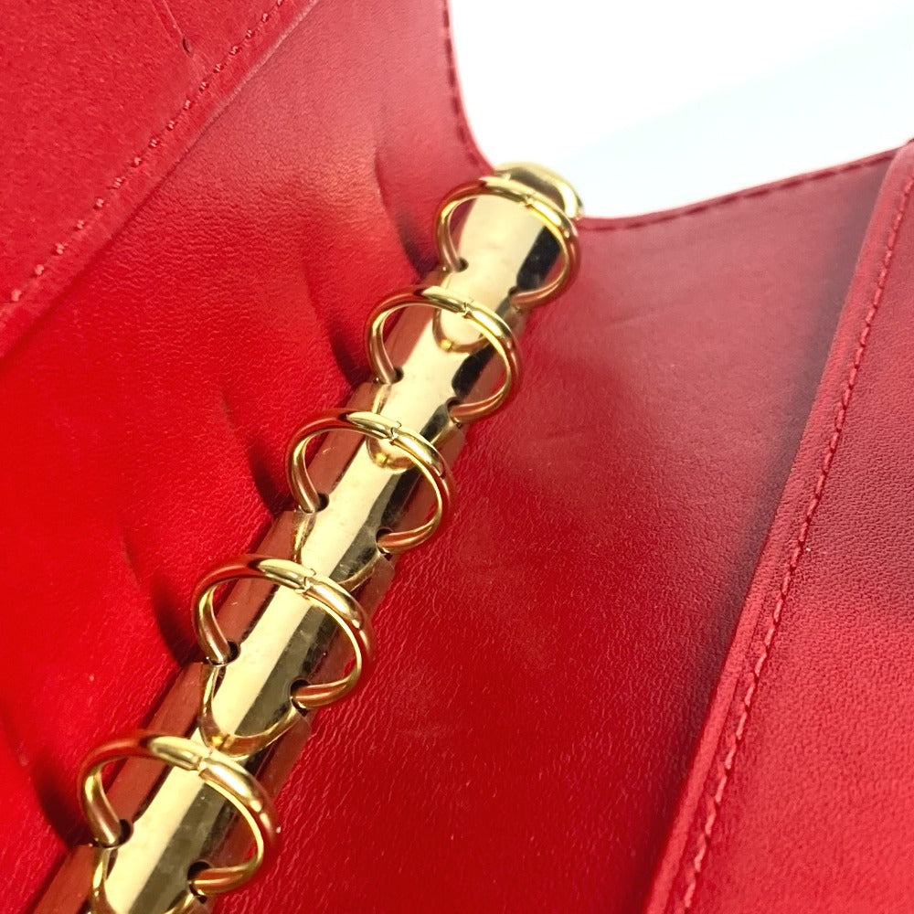 LOUIS VUITTON Notebook cover R21016 Monogram Vernis Canvas Red Monogram Vernis Agenda PM Agenda PM