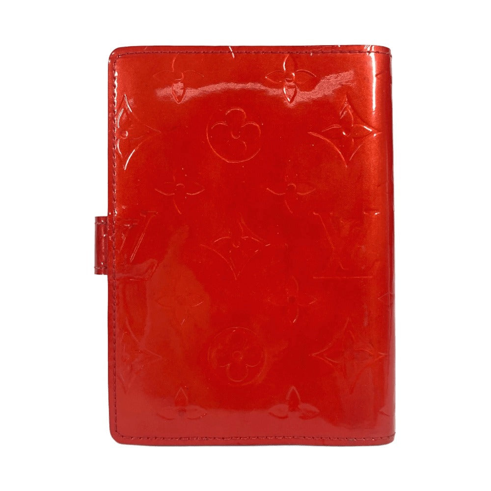 LOUIS VUITTON Notebook cover R21016 Monogram Vernis Canvas Red Monogram Vernis Agenda PM Agenda PM