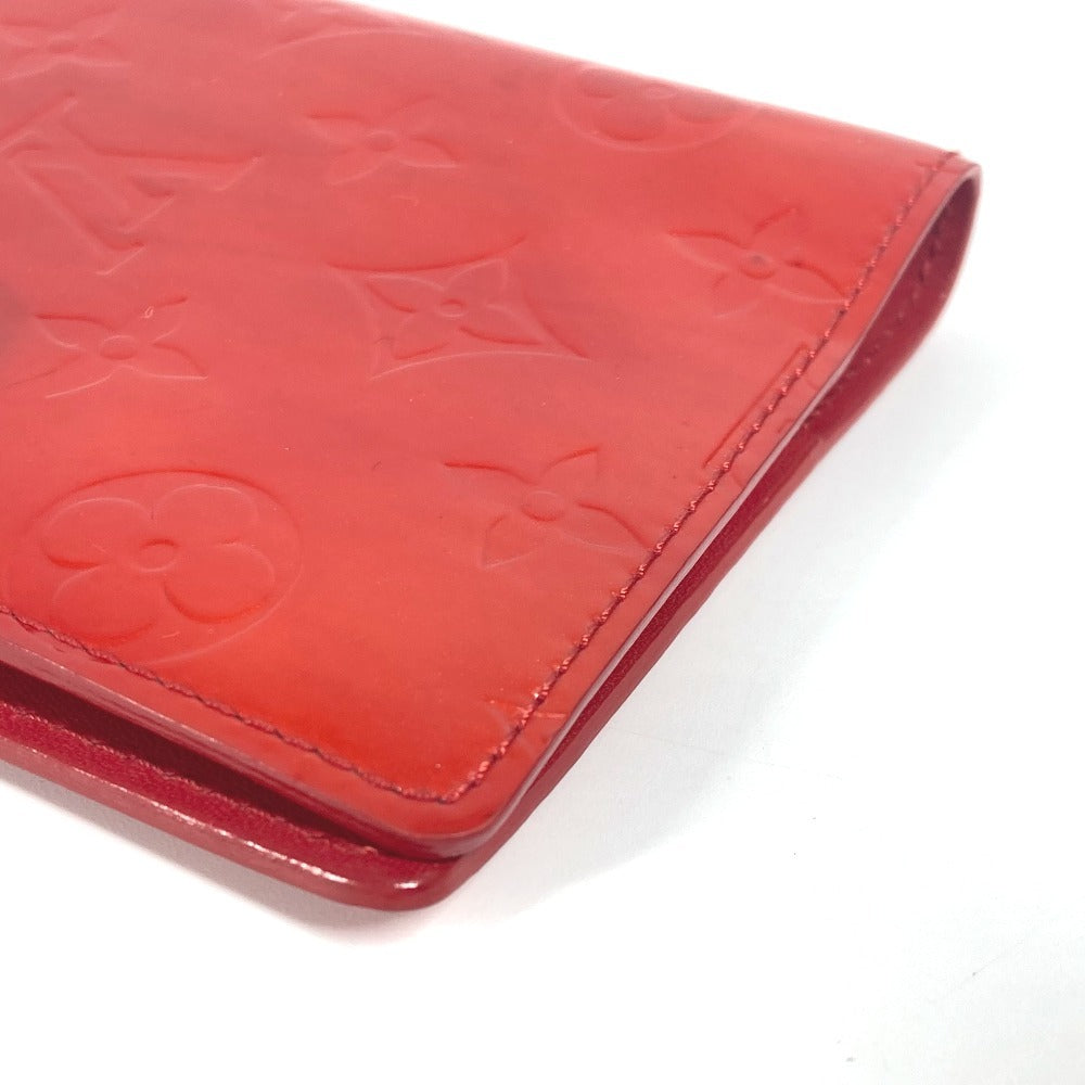 LOUIS VUITTON Notebook cover R21016 Monogram Vernis Canvas Red Monogram Vernis Agenda PM Agenda PM