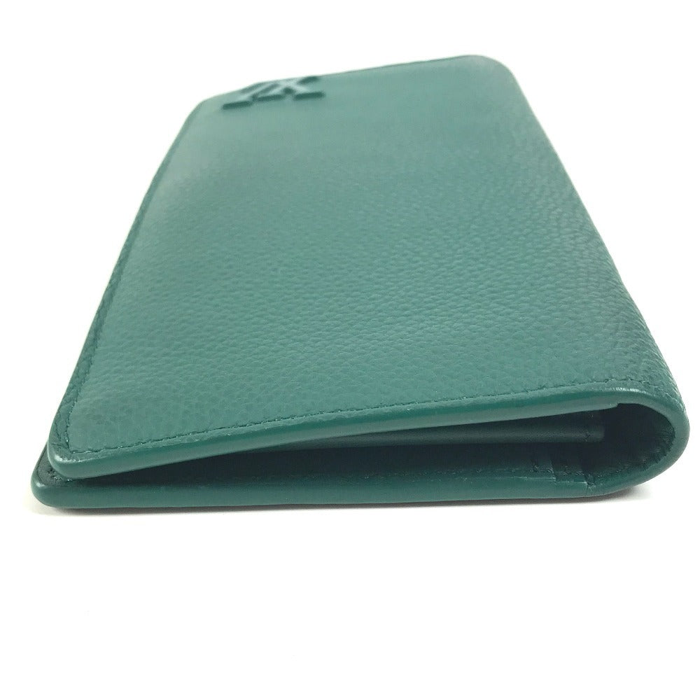 LOUIS VUITTON Long Wallet Purse M82279 leather green LV Aerogram Portefeuille Blaza NM