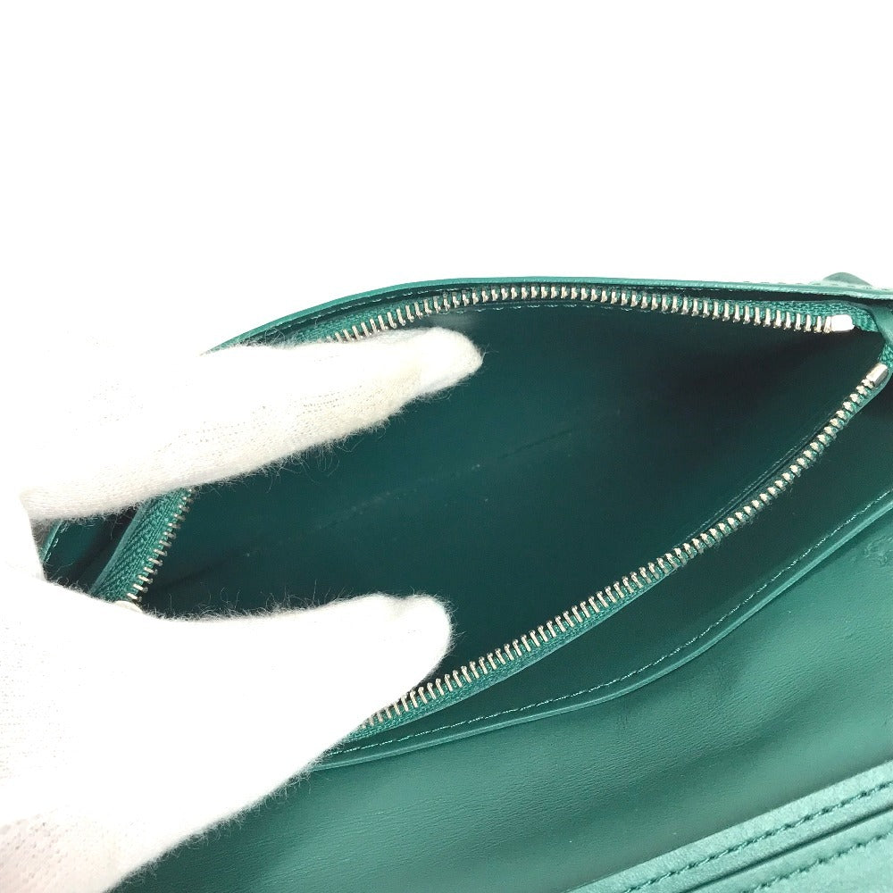 LOUIS VUITTON Long Wallet Purse M82279 leather green LV Aerogram Portefeuille Blaza NM