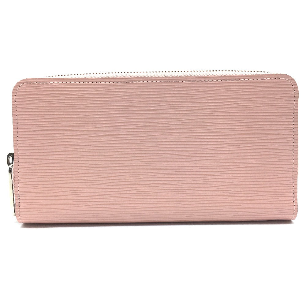 LOUIS VUITTON Long Wallet Purse M61863 Epi Leather Pink type Epi Zippy wallet Women Used Authentic