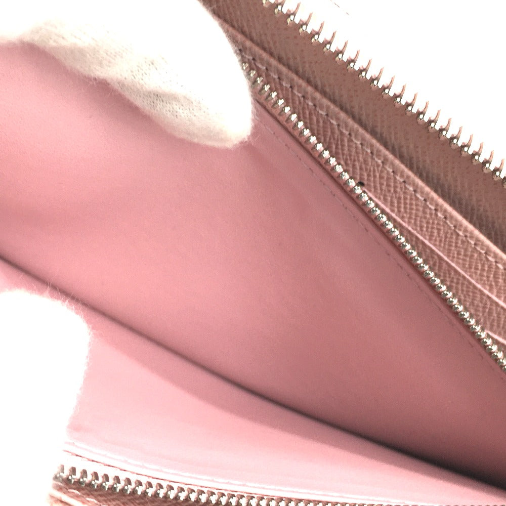 LOUIS VUITTON Long Wallet Purse M61863 Epi Leather Pink type Epi Zippy wallet Women Used Authentic