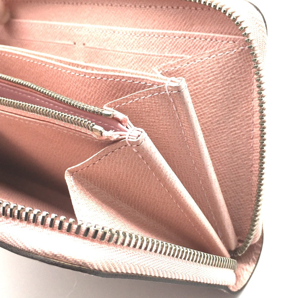 LOUIS VUITTON Long Wallet Purse M61863 Epi Leather Pink type Epi Zippy wallet Women Used Authentic
