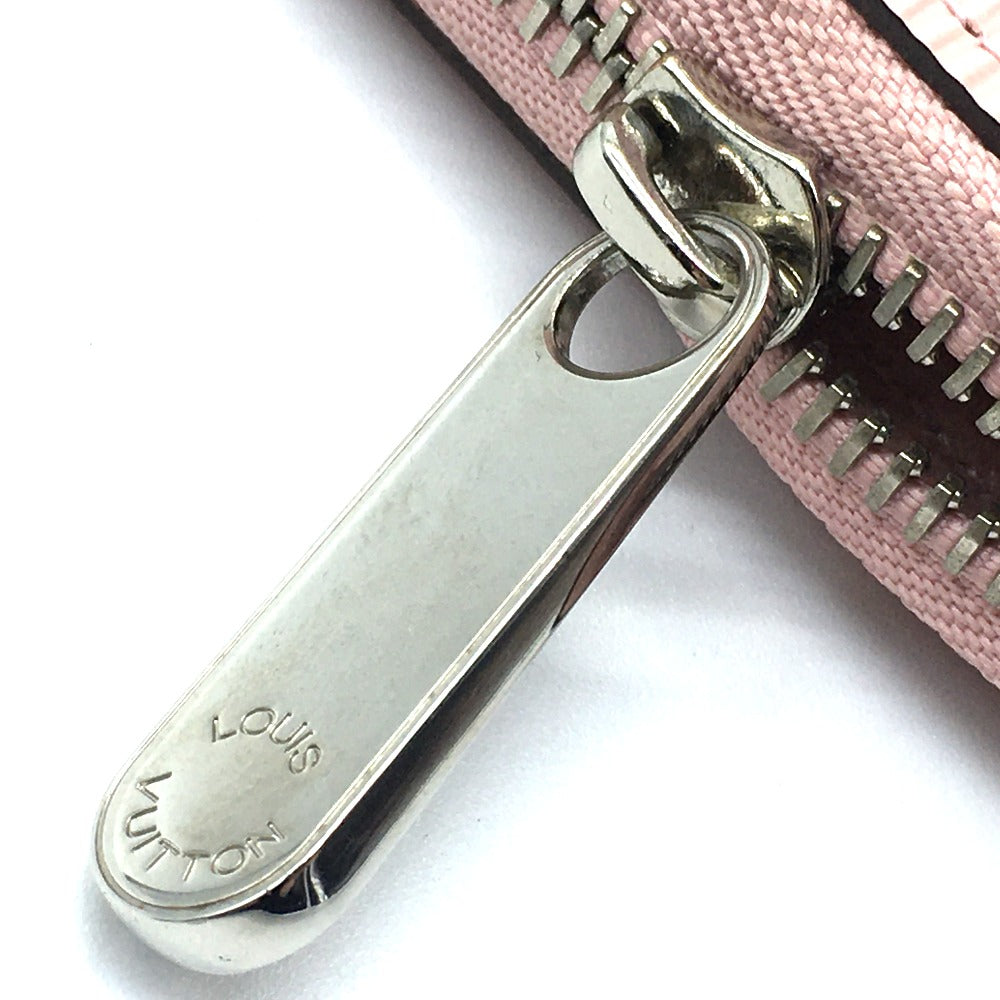 LOUIS VUITTON Long Wallet Purse M61863 Epi Leather Pink type Epi Zippy wallet Women Used Authentic