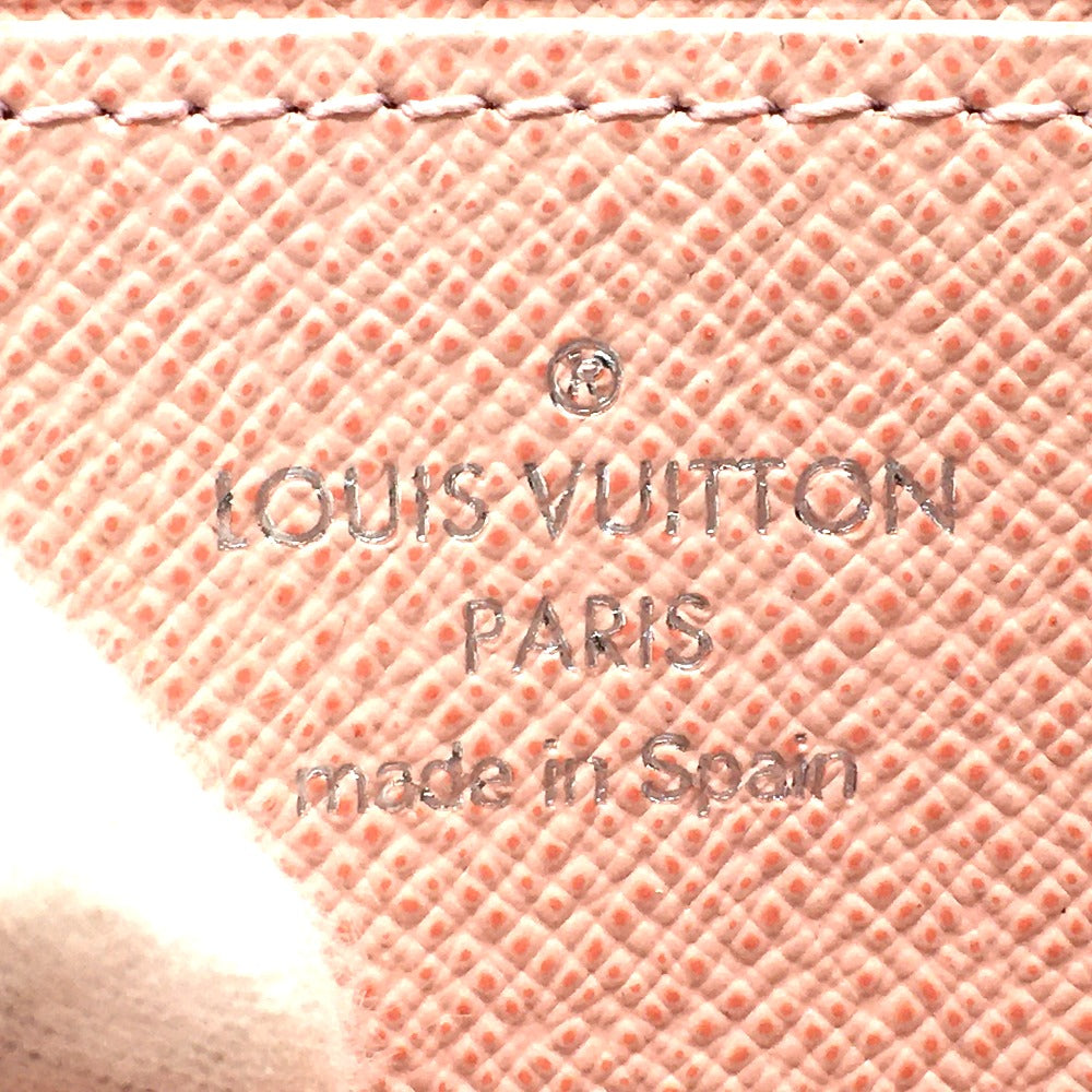LOUIS VUITTON Long Wallet Purse M61863 Epi Leather Pink type Epi Zippy wallet Women Used Authentic