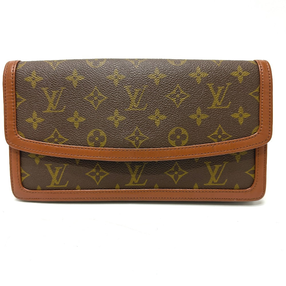 LOUIS VUITTON Clutch bag M51812 Monogram canvas Brown Monogram Pochette Dam PM