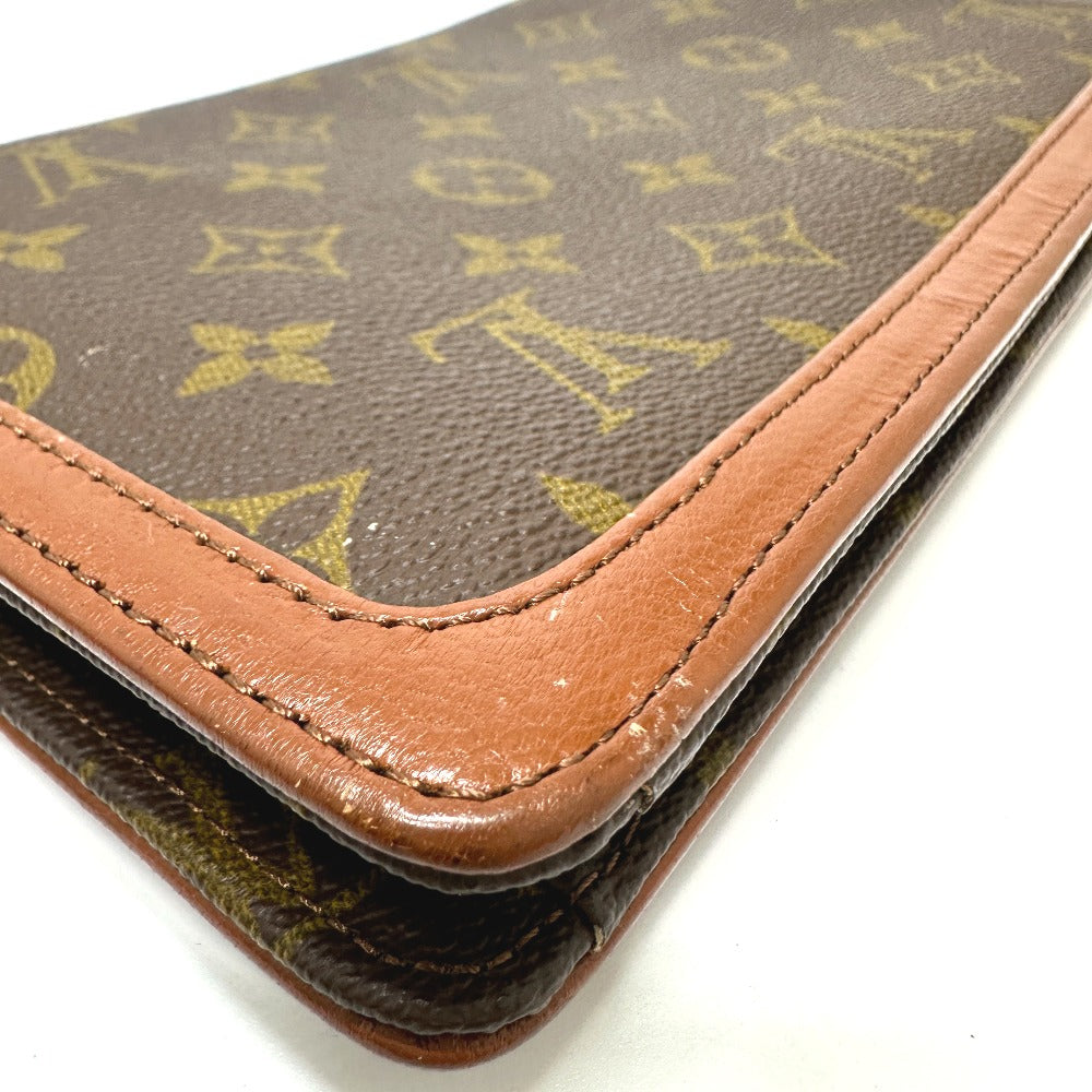 LOUIS VUITTON Clutch bag M51812 Monogram canvas Brown Monogram Pochette Dam PM