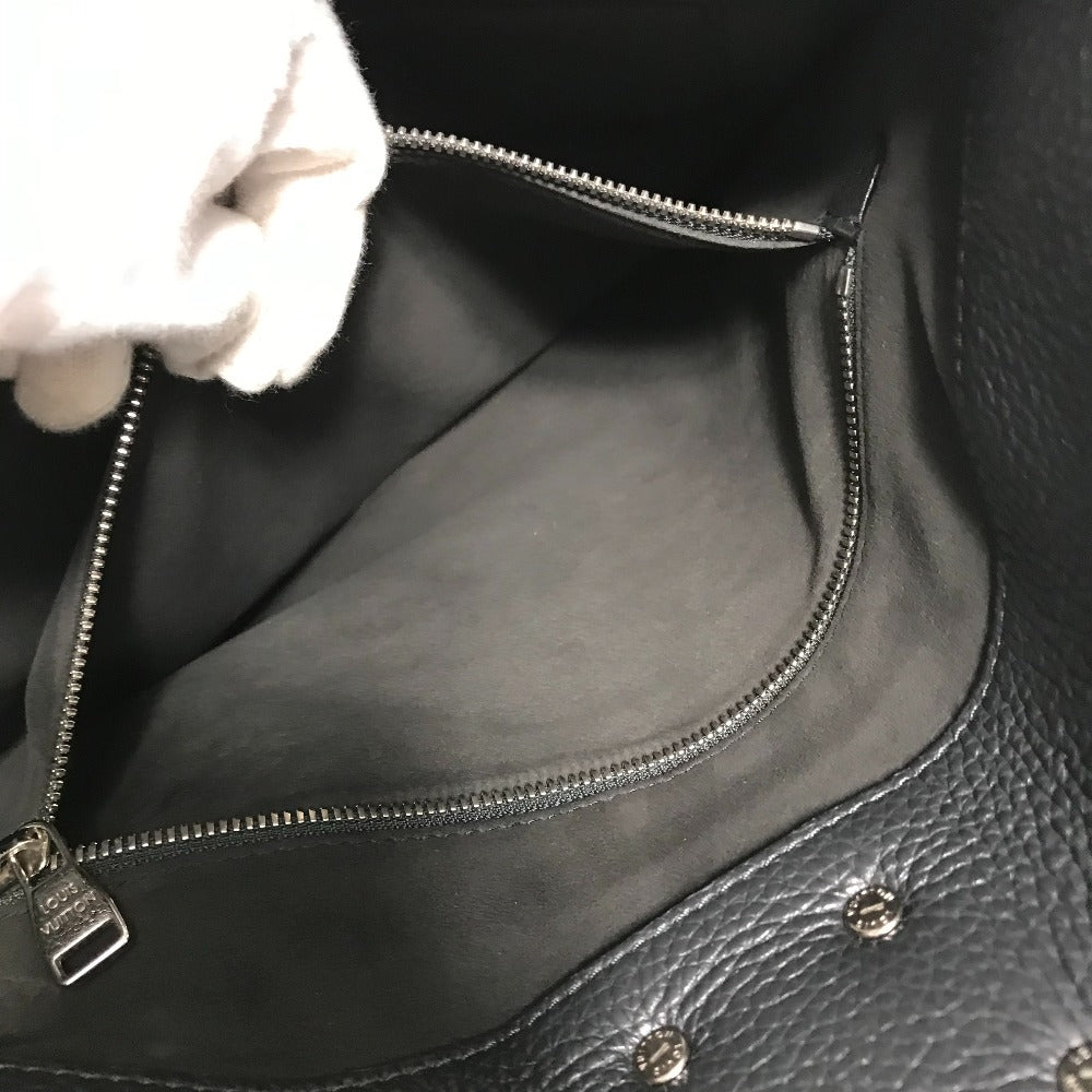 LOUIS VUITTON Clutch bag M48811 Taurillon Clemence Leather black Bag portfolio
