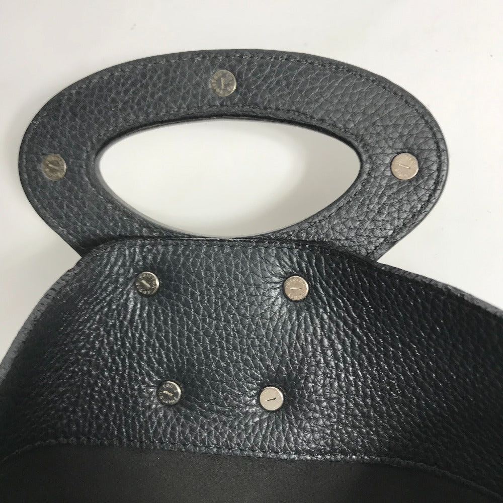 LOUIS VUITTON Clutch bag M48811 Taurillon Clemence Leather black Bag portfolio