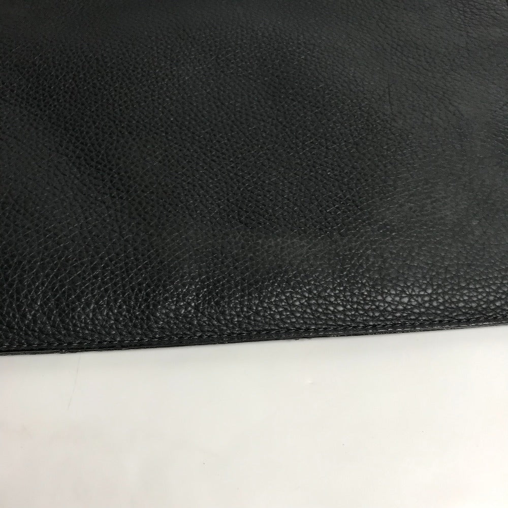 LOUIS VUITTON Clutch bag M48811 Taurillon Clemence Leather black Bag portfolio