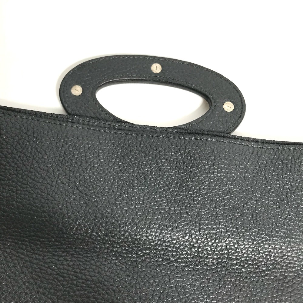 LOUIS VUITTON Clutch bag M48811 Taurillon Clemence Leather black Bag portfolio